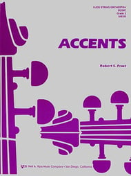 Accents Orchestra sheet music cover Thumbnail